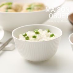 윤도자기 순백 화이트 도자기 공기