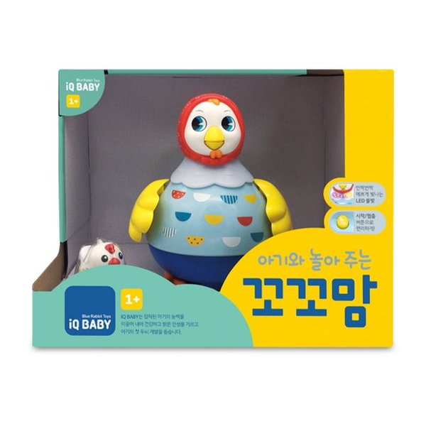 [갤러리아] [블루래빗] IQ BABY, 아기와 놀아주는 꼬꼬맘