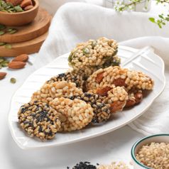 달방아 수제 현미강정 1박스(쇼핑백포함)