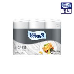 잘풀리는집 키친타월 200매 6롤 1팩