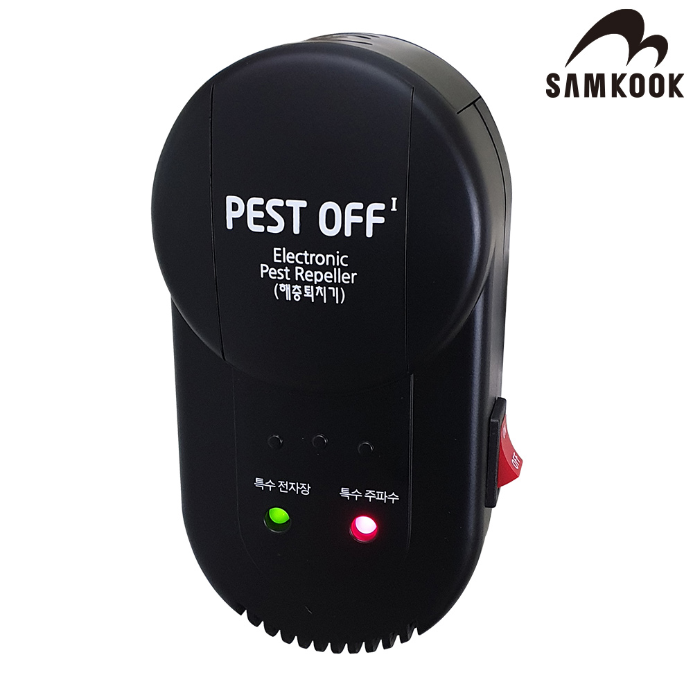 [PESTOFF1] 종합해충퇴치기 모기퇴치기 벌레퇴치기 전자장 주파수 반영구