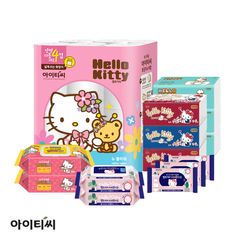 헬로키티 4겹 플라워 화장지(25m) 홈세트5%쿠폰+구매 후 3천원 적립