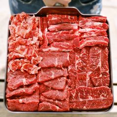 1+1+1+1 소고기 모듬 구이 한판 800g 갈비살 살치살 부채살 우삼겹 캠핑 세트