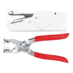 바로딱 단추펀치 미니 핸드 미싱기 세트