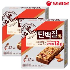 오리온 닥터유 단백질바 600gX2개