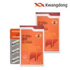 광동 간 건강엔 활력 밀크씨슬 30정 2박스