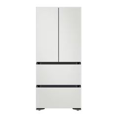 삼성 비스포크 김치플러스 RQ49C940201 김치 냉장고 4도어 490L 코타 화이트 / JJ