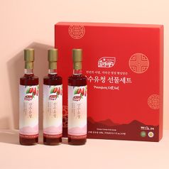 쏠라베리 산수유청 375mlx3병