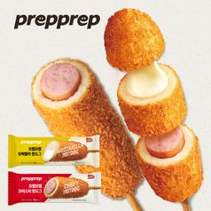프렙프렙 오리지날 핫도그 4팩+치즈 핫도그 4팩