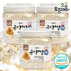 HACCP인증 귀리 곤약쌀 1kg X 3개