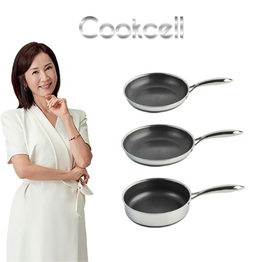 전인화의 쿡셀 세라믹 더블 블랙큐브 프라이팬 3종세트(20cm프라이팬+28cm프라이팬+28cm소테팬) 5%쿠폰+구매 후 5% 적립