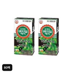 정식품 담백한 베지밀 에이 검은콩두유 80팩
