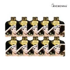 리체나 샴푸형 3분 염색제 10팩