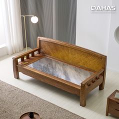 장수돌침대 다하스 1337P 고재 샤인스톤 돌쇼파