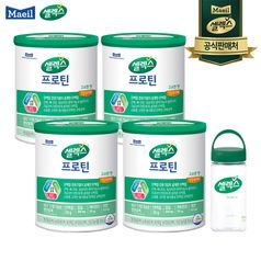 New 셀렉스 프로틴 고소한맛 304gX4캔+보틀 1개