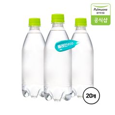 (E)풀무원 탄산수 브리지톡 500ml X 20병(플레인 무라벨)