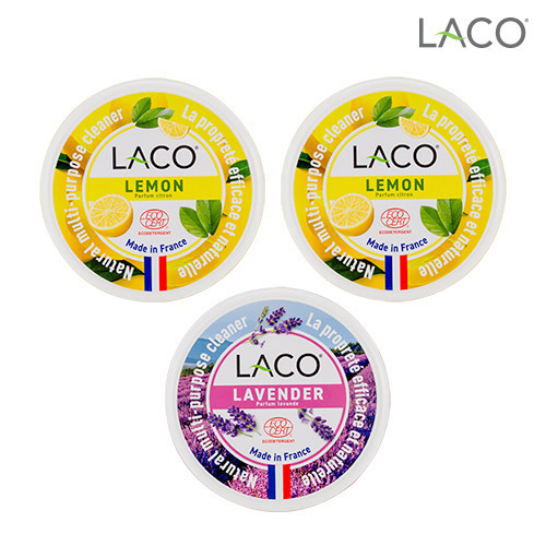프랑스 LACO 세정제(레몬X2+라벤더)+전용스펀지X35%쿠폰+구매 후 3천원 적립