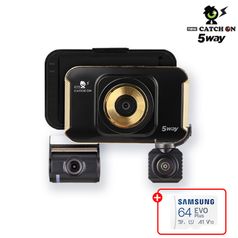 특허받은 NEW 캐치온 골드 5WAY 3채널 블랙박스 64GB5%쿠폰+구매 후 3천원 적립