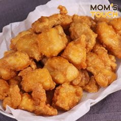 맘스터치 간편음식 순살치민,케이준 포테이토, 치즈볼, 치즈스틱, 가라아게