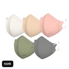 키리아 KF94 귀편한 새부리형 컬러마스크 100매5%쿠폰+구매 후 2천원 적립