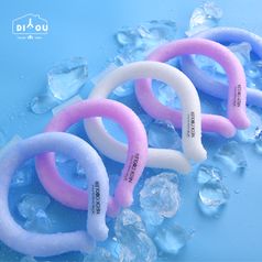 1+1 디유 콜드링 여름 넥쿨러 골프 넥밴드 등산 쿨스카프 넥워머_실온냉각 가능_ PCM 고함량 신소재
