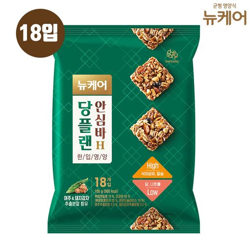 대상 뉴케어 당플랜 영양바 1팩(18개입)구매 후 3천원 적립