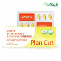 드림이음 혈당 케어 바나바잎 체지방 다이어트 카테킨 플랜컷 1개월분