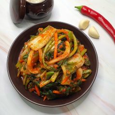 건채담 얼갈이열무김치 1kg