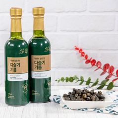 진하게내린 다슬기농축액 다슬기기름 375ml 1병