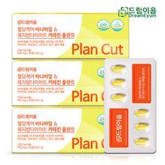 드림이음 혈당 케어 바나바잎 체지방 다이어트 카테킨 플랜컷 3개월분