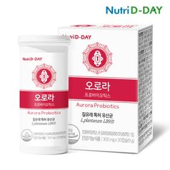 뉴트리디데이 오로라 프로바이오틱스 질유래유산균 1개 30캡슐