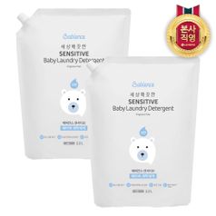 베비언스 센서티브 세탁세제 무향 리필 2.2L x 2개