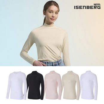 네파 이젠벅 여성 베이스레이어 5종 (라운드 1종+모크넥 4종)5%쿠폰+구매 후 3천원 적립
