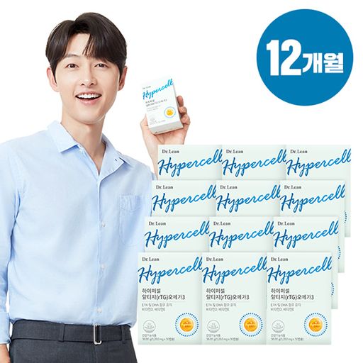 (95%이상 초고순도 RTG오메가3)닥터린 하이퍼셀 오메가3 12박스(12개월분)구매 후 5% 적립