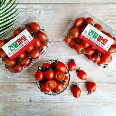 스테비아 대추 방울 토마토 1.5kg (750g x 2팩)