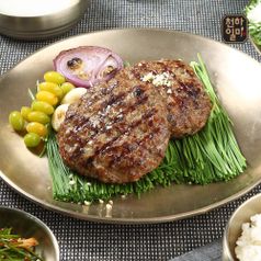 천하일미 홍석천 이원일 국내산 직화떡갈비 총60장 맛선택 떡갈비 패티