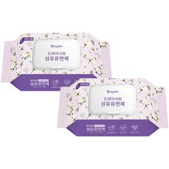 정전기방지 섬유유연 건조기시트 30매x2팩_화이트머스크