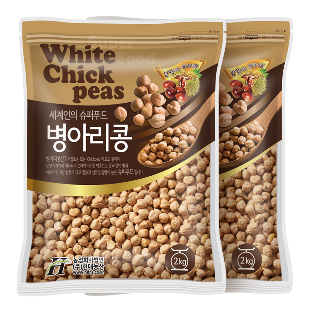 수입 병아리콩 4kg (2kgx2봉) 이집트콩 밤콩