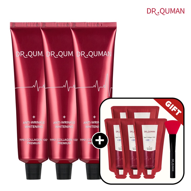 닥터큐먼 T1콜라겐100 크림팩 60gX3+10gX5+스파출러 구매 후 3천원 적립