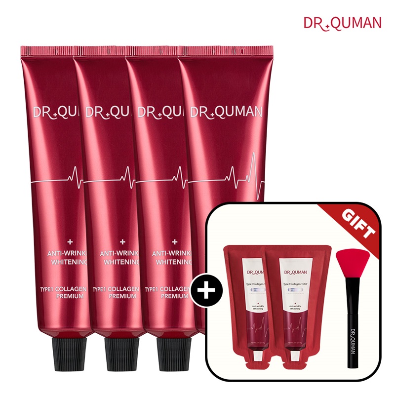 닥터큐먼 T1콜라겐100 크림팩 60gX4+10gX2+스파출러 구매 후 3천원 적립