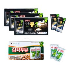 삼육두유 검은콩과 칼슘 60팩+오리지널 20팩(총80팩)