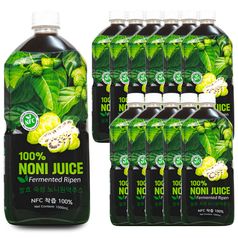 파모빗 발효 숙성 노니원액주스 100% 1000ml 12병