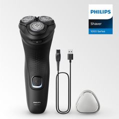 필립스 1000 면도용품 남성 NEW 시리즈 전기면도기 S1141/00 딥 블랙