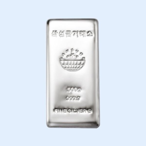[갤러리아] [삼성금거래소] 진공 실버바(Silver Bar) 500g