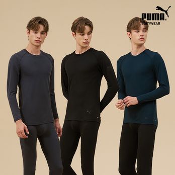 푸마 웜셀 남성 엠보기모 웜웨어 6종(상의 3종+하의 3종)5%쿠폰+구매 후 3천원 적립