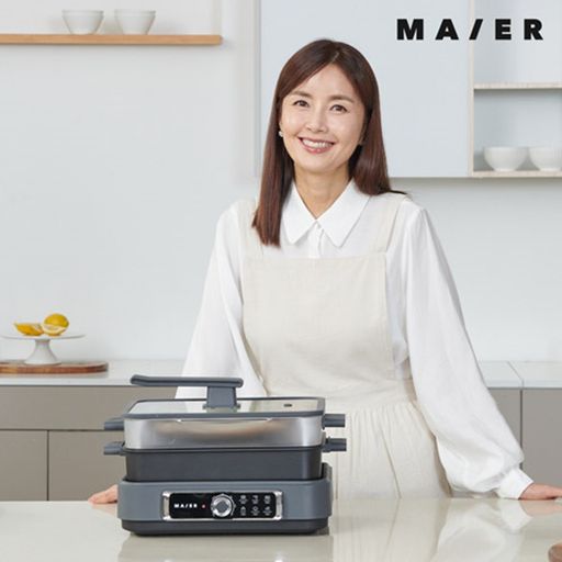 마이어 멀티쿠커(본체+전골팬+그릴팬+유리뚜껑)5%쿠폰+구매 후 3천원 적립