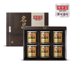 대천김 명품 곱창캔김 선물세트 30g 6캔