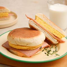 냉동 디저트 빵 잉글리쉬머핀 샌드위치 120g X 10봉