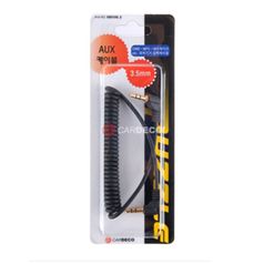 AUX 케이블 차량용 스테레오 케이블 억스선 코일형