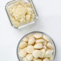 국산 꼭지제거후 다진마늘 400g